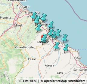 Mappa Via Monte Grappa, 66034 Lanciano CH, Italia (10.47071)