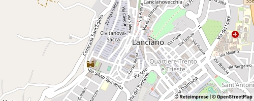 Mappa Lanciano