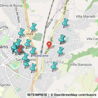 Mappa SP San Vito-Lanciano, 66034 Lanciano CH, Italia (0.6265)