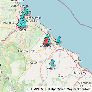 Mappa SP San Vito-Lanciano, 66034 Lanciano CH, Italia (16.37462)