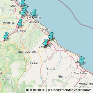 Mappa Via Alcide de Gasperi, 66034 Lanciano CH, Italia (24.22)