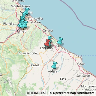 Mappa Via Alcide de Gasperi, 66034 Lanciano CH, Italia (16.46462)