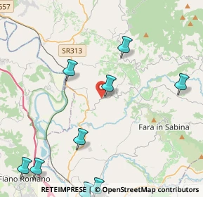 Mappa Via Colonnetta, 02034 Montopoli di Sabina RI, Italia (6.43909)