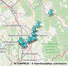 Mappa Via Colonnetta, 02034 Montopoli di Sabina RI, Italia (12.72308)