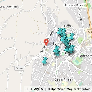 Mappa Largo dell'Appello, 66034 Lanciano CH, Italia (0.47)