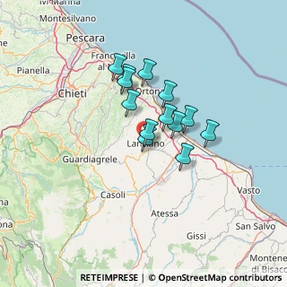 Mappa Largo dell'Appello, 66034 Lanciano CH, Italia (10.03231)