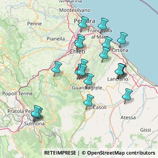 Mappa Via S. Eufemia, 66010 Fara Filiorum Petri CH, Italia (16.061)