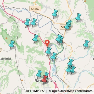 Mappa Via Dante Alighieri, 00060 Nazzano RM, Italia (5.3245)