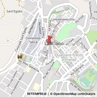 Mappa Corso Roma, 18, 66034 Lanciano CH, Italia, 66034 Lanciano, Chieti (Abruzzo)