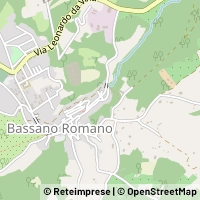 Mapa Bassano Romano