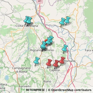 Mappa A Strada Provinciale Loc. Pantano, 00060 Sant'Oreste RM, Italia (7.2175)