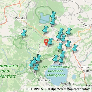 Mappa Via Aldo Moro, 01030 Bassano Romano VT, Italia (7.8585)