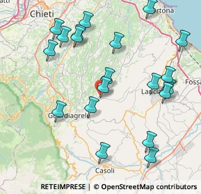 Mappa Via Ortonese, 66036 Orsogna CH, Italia (9.426)