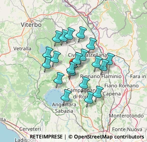Mappa 01036 Nepi VT, Italia (10.8945)