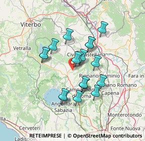 Mappa 01036 Nepi VT, Italia (11.75222)