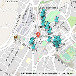 Mappa Corso Roma, 66034 Lanciano CH, Italia (0.235)