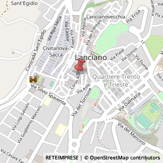Mappa Corso Roma, 48, 66034 Lanciano, Chieti (Abruzzo)