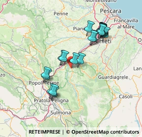 Mappa Via Piero Gobetti, 65020 San Valentino in Abruzzo Citeriore PE, Italia (14.472)