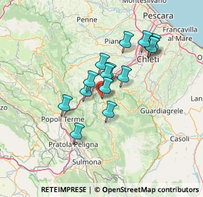 Mappa Via Piero Gobetti, 65020 San Valentino in Abruzzo Citeriore PE, Italia (11.338)
