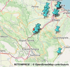 Mappa Strada Provinciale Madonna degli Angeli, 65028 Tocco Da Casauria PE, Italia (18.64579)