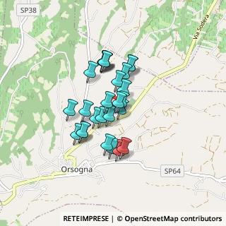 Mappa Contrada, 66036 Orsogna CH, Italia (0.64615)