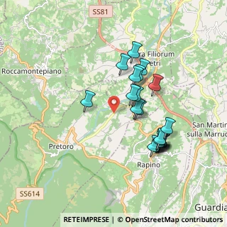 Mappa Cerrani, 66010 Pretoro CH, Italia (1.746)