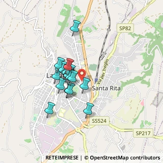 Mappa Via Mancinello, 66034 Lanciano CH, Italia (0.64111)