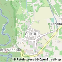 Karte Calcata
