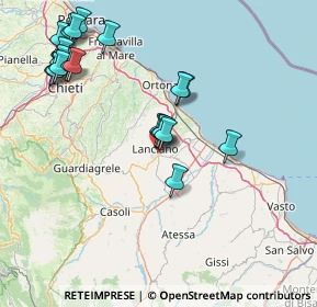 Mappa Via Ignazio Silone, 66034 Lanciano CH, Italia (18.2055)