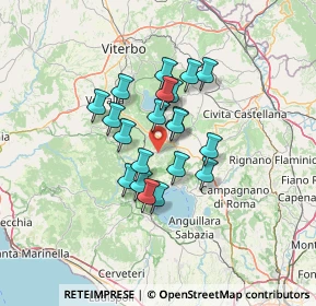 Mappa Via S. Francesco d'Assisi, 01030 Bassano Romano VT, Italia (10.143)