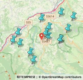 Mappa Contrada Trovigliano, 65020 San Valentino in Abruzzo Citeriore PE, Italia (4.09357)