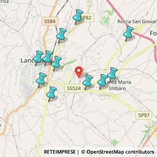 Mappa Per il vostro navigatore Via Canaparo, 66034 Lanciano CH, Italia (2.14)