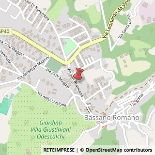 Mappa Via San Gratiliano, 43, 01030 Bassano Romano, Viterbo (Lazio)