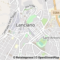 Mapa Lanciano