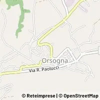 Mapa Orsogna