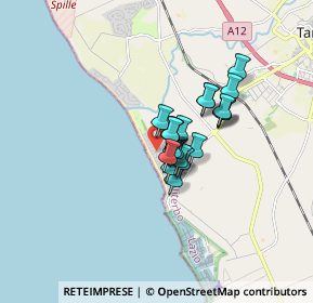 Mappa Via C. Duilio, 01016 Tarquinia VT, Italia (1.046)