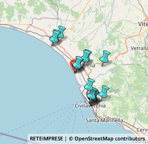 Mappa Via C. Duilio, 01016 Tarquinia VT, Italia (11.55235)