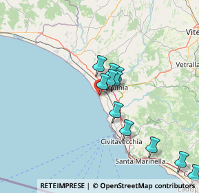 Mappa Via C. Duilio, 01016 Tarquinia VT, Italia (14.09818)