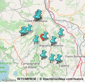 Mappa 01030 Faleria VT, Italia (7.164)