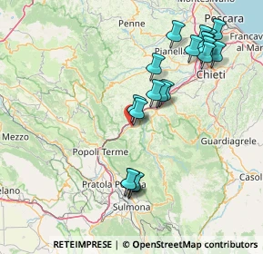 Mappa Viale Ignazio Silone, 65028 Tocco da Casauria PE, Italia (17.26)