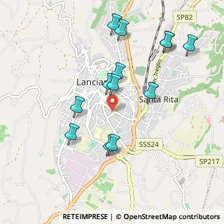 Mappa Via del Mancino, 66034 Lanciano CH, Italia (1.04769)