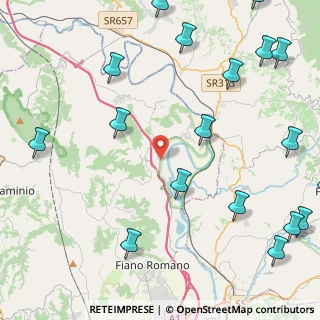 Mappa Via del Porto, 00060 Nazzano RM, Italia (6.66111)
