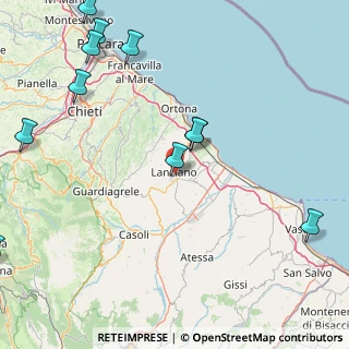 Mappa C. COMM. FONTANA, 66034 Lanciano CH, Italia (24.06636)