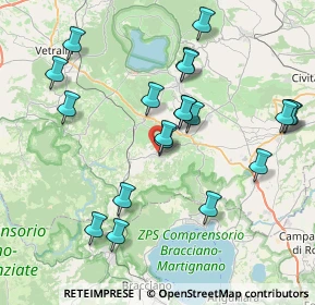 Mappa Via Giovanni Verga, 01030 Bassano Romano VT, Italia (8.4545)