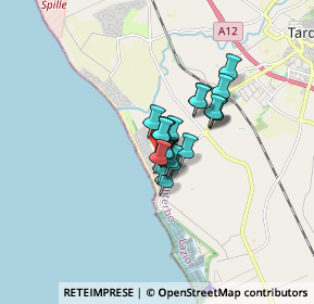 Mappa Viale Andrea Doria, 01016 Tarquinia VT, Italia (0.892)