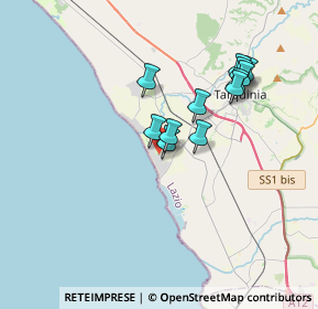 Mappa Viale Andrea Doria, 01016 Tarquinia VT, Italia (3.15083)