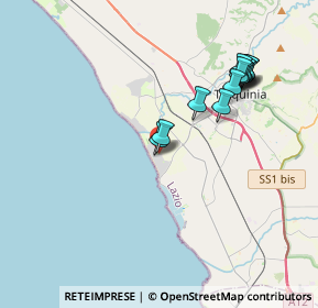 Mappa Viale Andrea Doria, 01016 Tarquinia VT, Italia (3.90917)