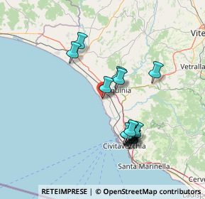 Mappa Viale Andrea Doria, 01016 Tarquinia VT, Italia (14.1275)