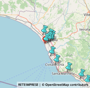 Mappa Viale Andrea Doria, 01016 Tarquinia VT, Italia (13.97273)