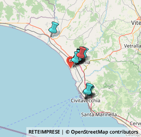 Mappa Viale Andrea Doria, 01016 Tarquinia VT, Italia (8.29077)